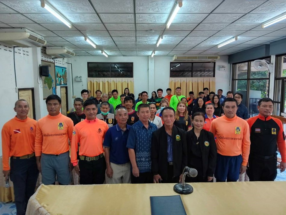 โครงการพัฒนาศักยภาพอาสาสมัครป้องกันภัยฝ่ายพลเรือน (กิจกรรมการขับเรือเพื่อช่วยเหลือและค้นหาผู้ประสบภัยทางน้ำ)